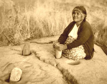 Yokuts woman - Tulare County - 1939